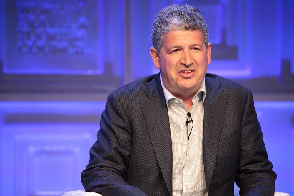 Darren Huston — Booking.com va keyinchalik Priceline Group rahbari (2015-yil, WTTC sammiti).
