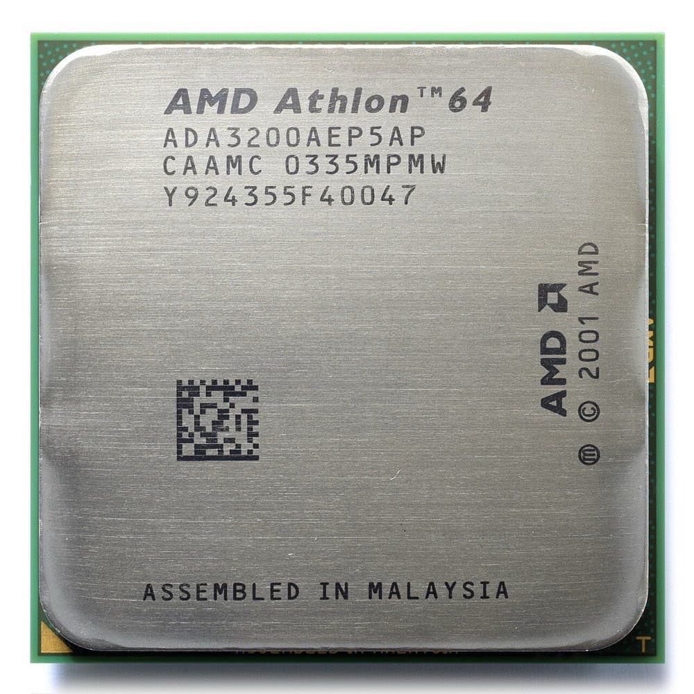 AMD Athlon 64 — Intel'ni 64-bitli hisoblashda ortda qoldirgan avlod.